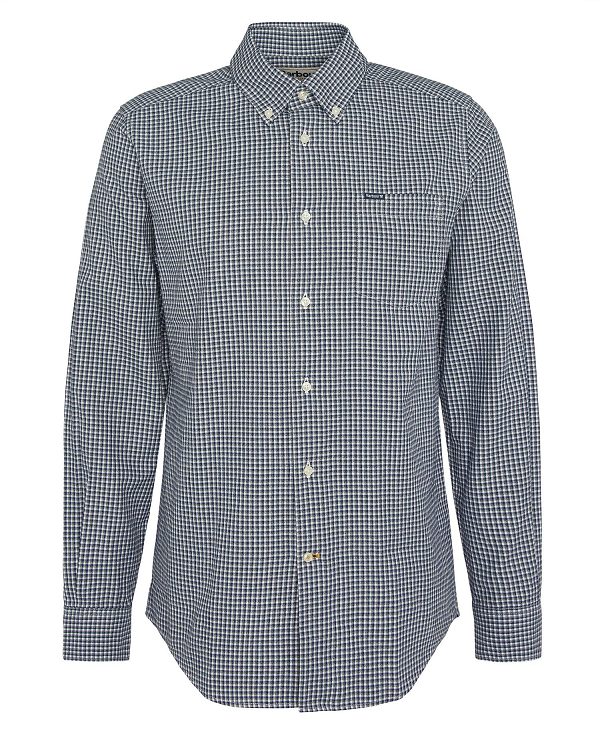 Barbour Darnick Tailored Shirt σκουρο μπλε | BABO87666