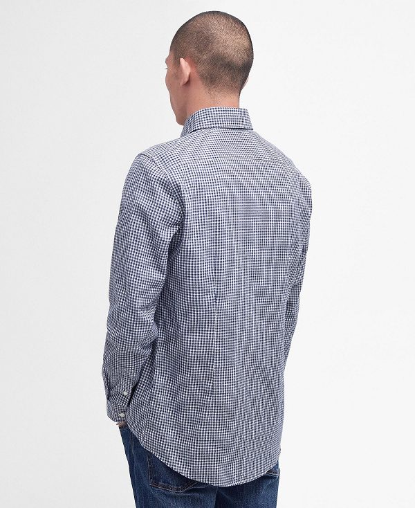 Barbour Darnick Tailored Shirt σκουρο μπλε | BABO87666