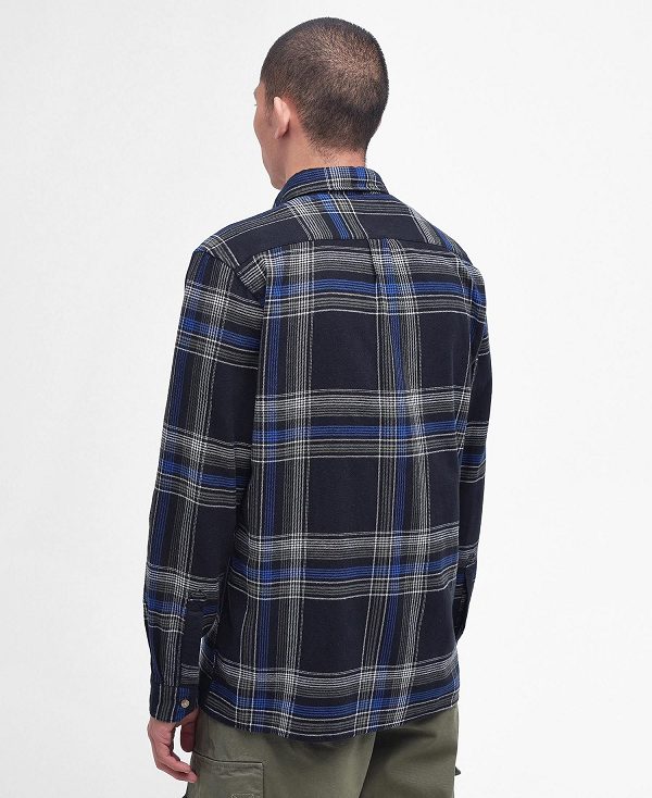 Barbour Dartmouth Tailored Shirt μαυρα | BABO87674