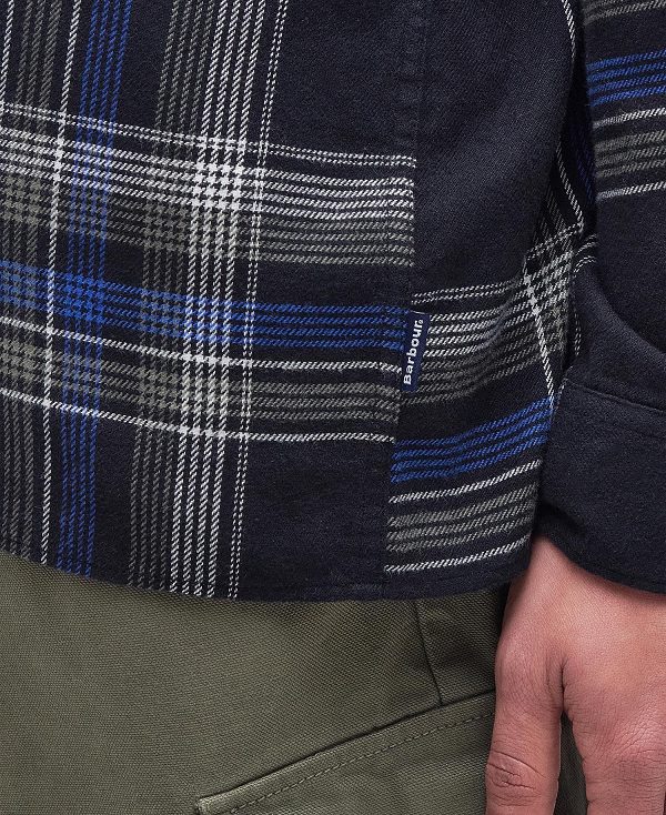 Barbour Dartmouth Tailored Shirt μαυρα | BABO87674