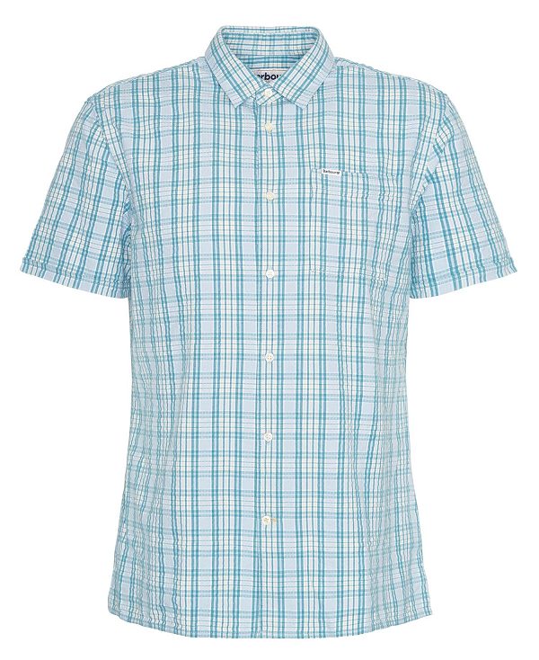 Barbour Deanfield Regular Shirt μπλε | BABO87759