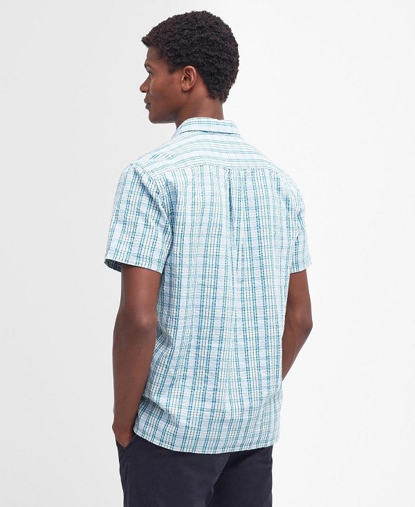 Barbour Deanfield Regular Shirt μπλε | BABO87759