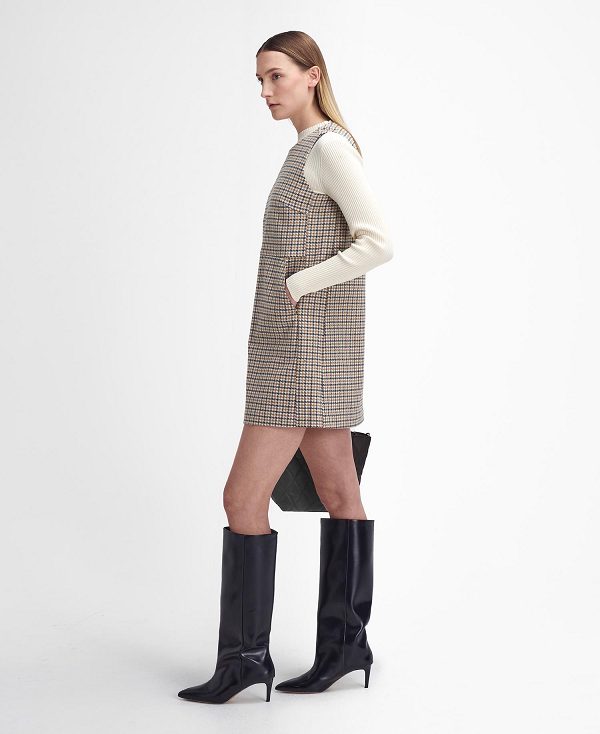 Barbour Deanna Sleeveless Shift Dress Πολύχρωμο | BABO89657