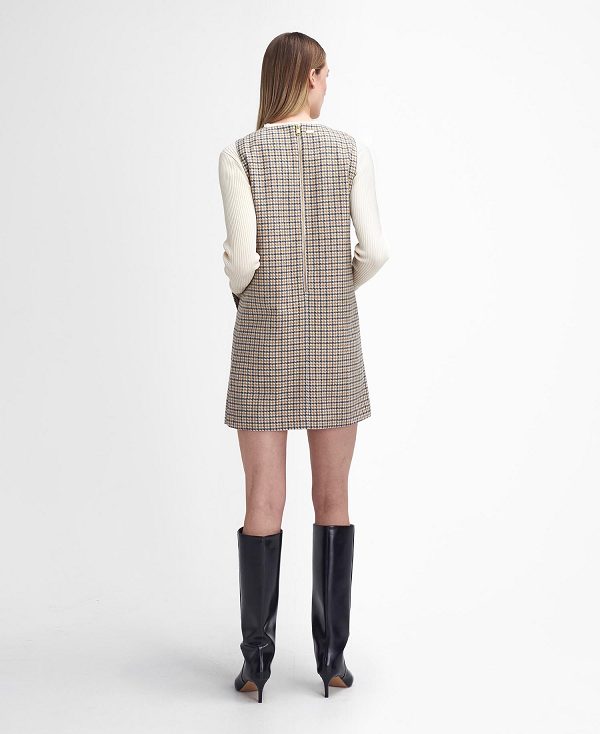 Barbour Deanna Sleeveless Shift Dress Πολύχρωμο | BABO89657
