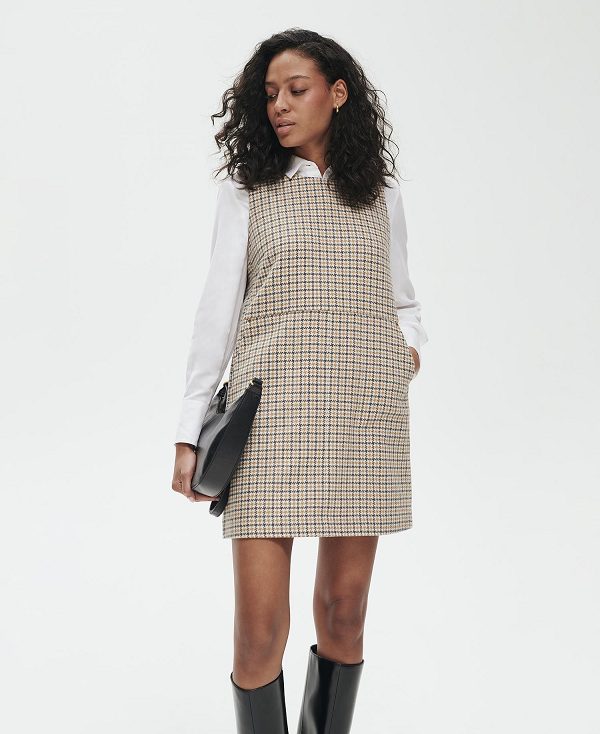 Barbour Deanna Sleeveless Shift Dress Πολύχρωμο | BABO89657
