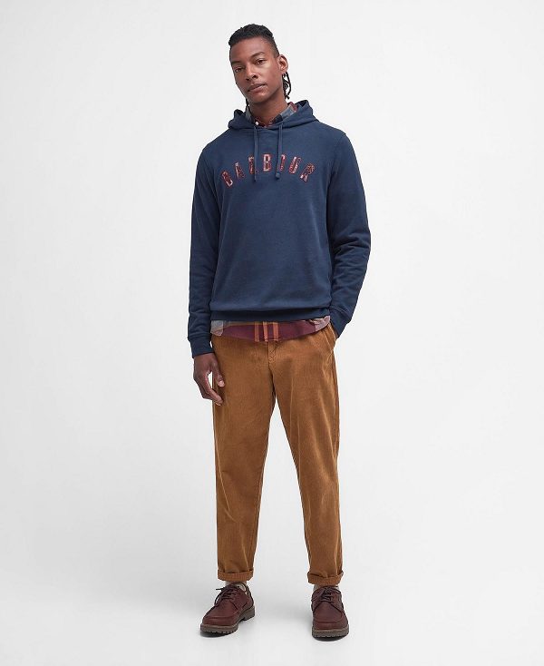 Barbour Debson Hoodie σκουρο μπλε | BABO88443