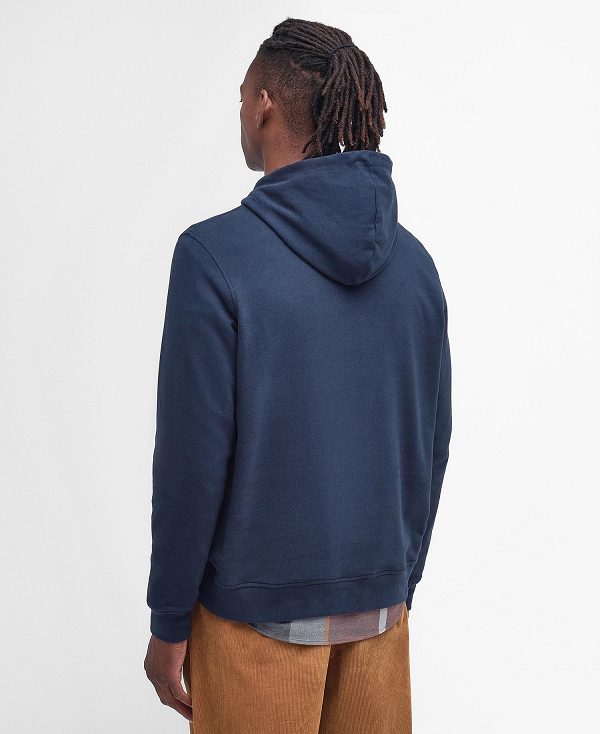 Barbour Debson Hoodie σκουρο μπλε | BABO88443