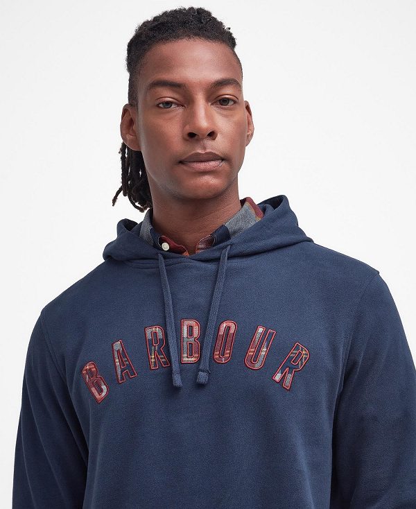Barbour Debson Hoodie σκουρο μπλε | BABO88443
