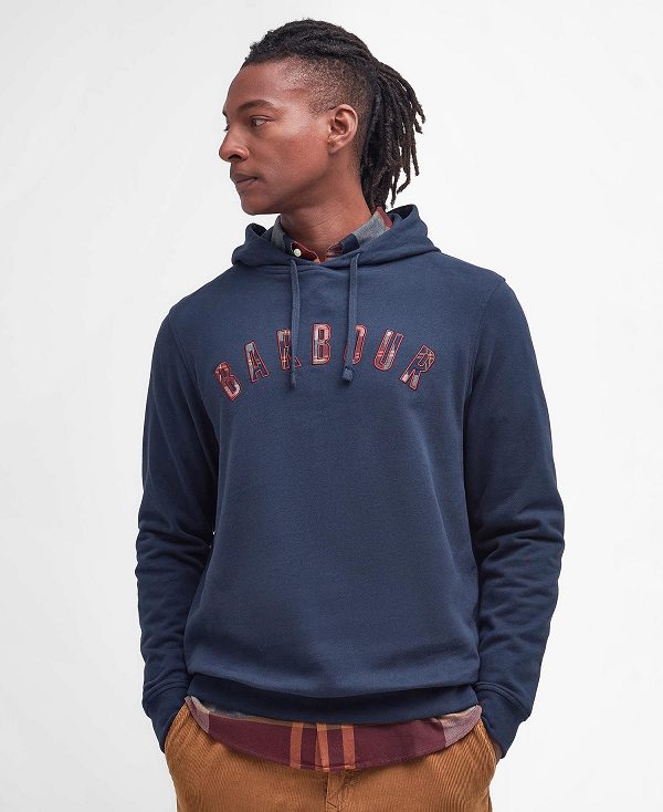 Barbour Debson Hoodie σκουρο μπλε | BABO88443