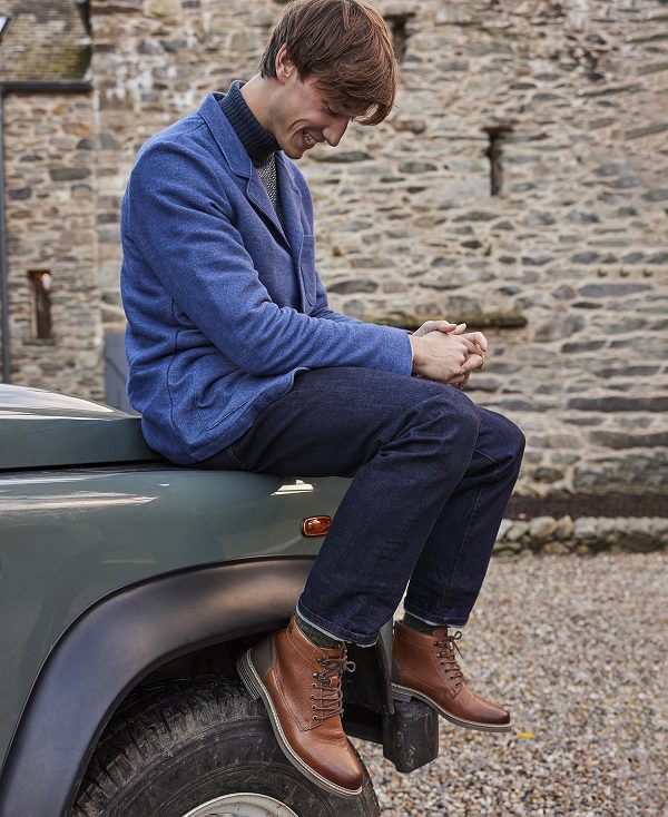 Barbour Deckham Boot καφε | BABO88856