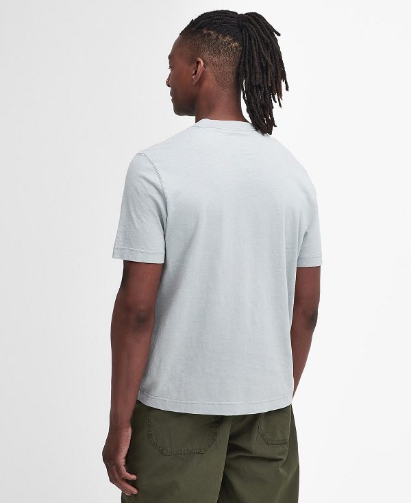 Barbour Denison Relaxed T-shirt μπλε | BABO88392
