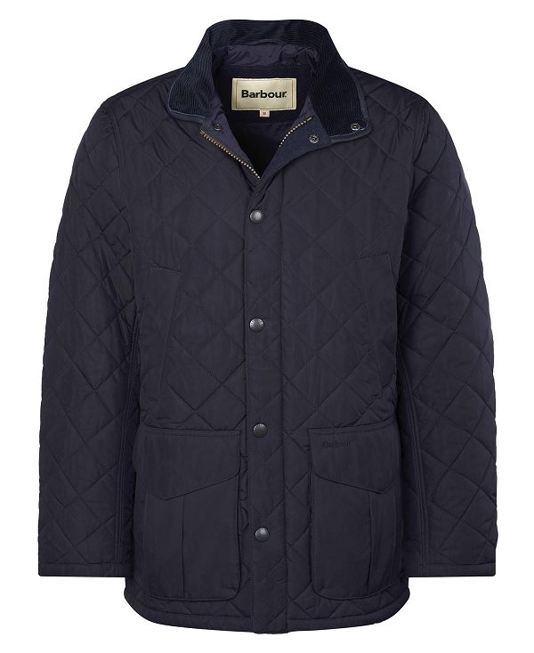 Barbour Devon Quilted Jacket σκουρο μπλε | BABO87368