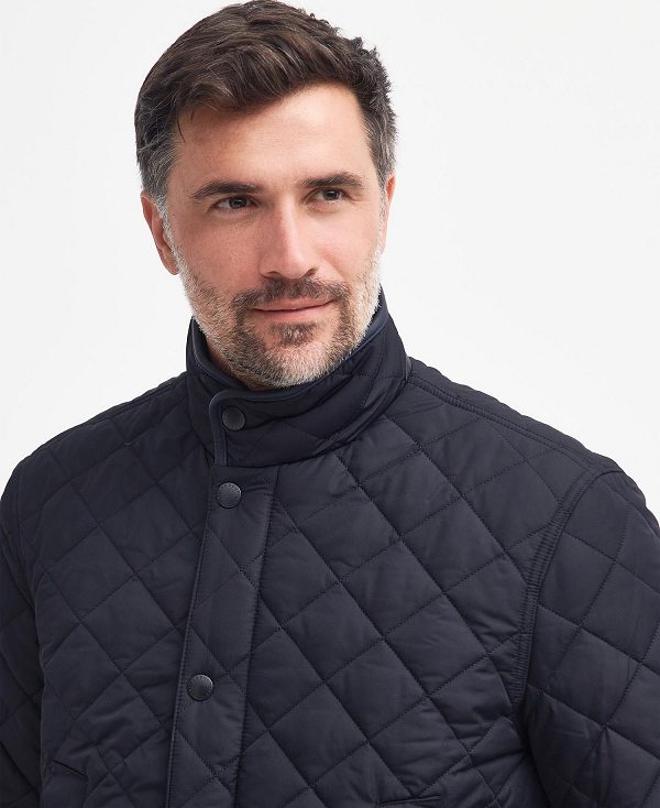 Barbour Devon Quilted Jacket σκουρο μπλε | BABO87368