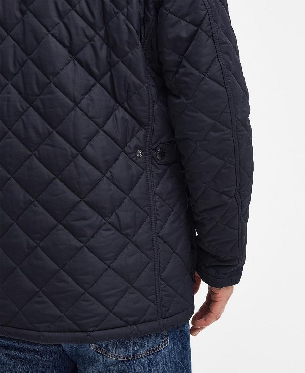 Barbour Devon Quilted Jacket σκουρο μπλε | BABO87368