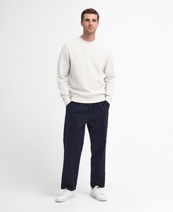 Barbour Diamond Sweatshirt ασπρα | BABO88629