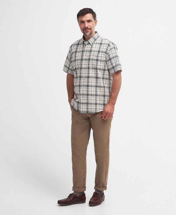 Barbour Drafthill Regular Shirt σκουρο μπλε | BABO87729