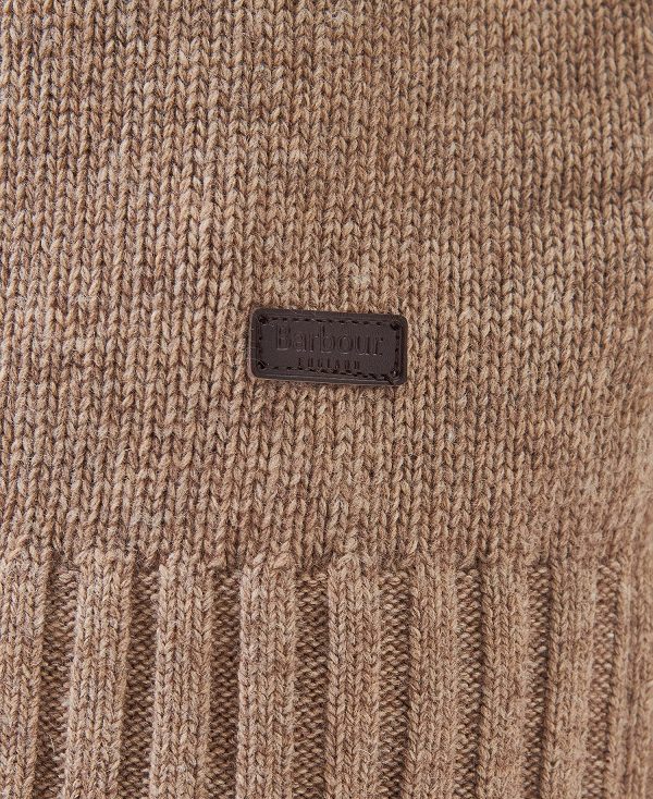 Barbour Duffle Cable-knit Jumper Μπεζ | BABO88516