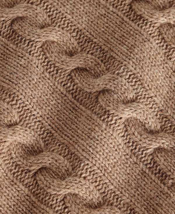 Barbour Duffle Cable-knit Jumper Μπεζ | BABO88516