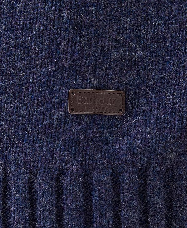 Barbour Duffle Cable-knit Jumper σκούρο μπλε | BABO88509