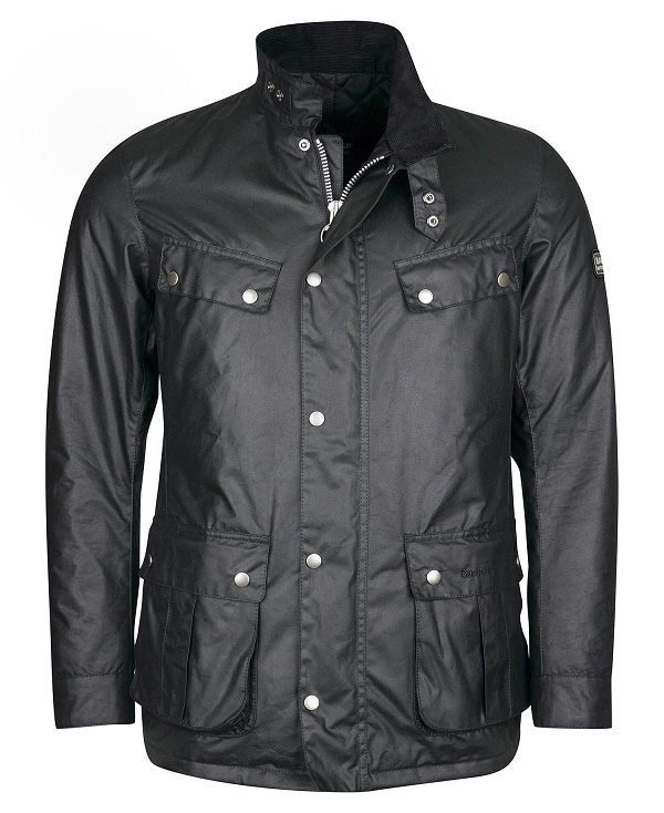 Barbour Duke Wax Jacket μαυρα | BABO87176