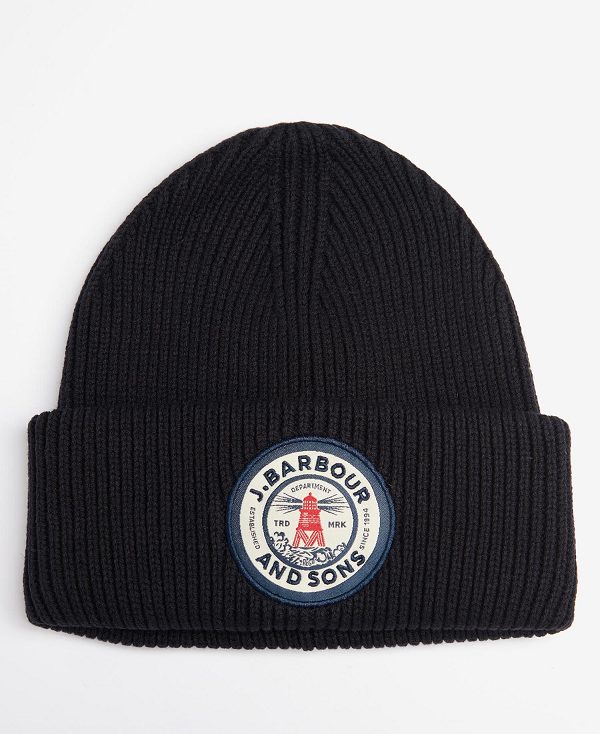 Barbour Dunford Beanie σκουρο μπλε | BABO89056