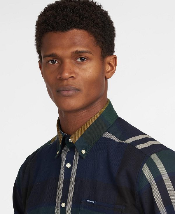 Barbour Dunoon Taillored Fit Shirt Πολύχρωμο | BABO87835