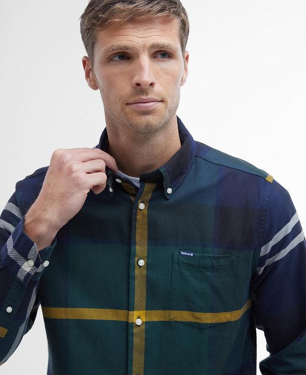 Barbour Dunoon Taillored Fit Shirt Πολύχρωμο | BABO87835