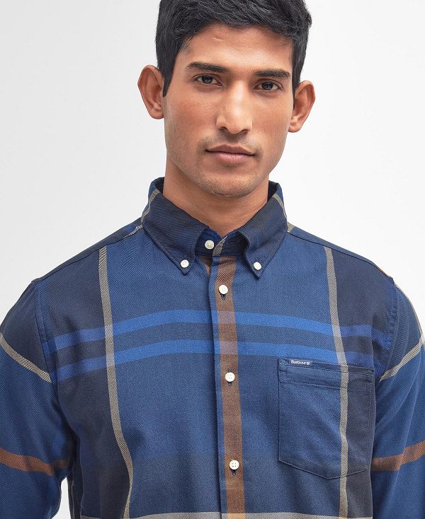 Barbour Dunoon Taillored Fit Shirt Πολύχρωμο | BABO87836