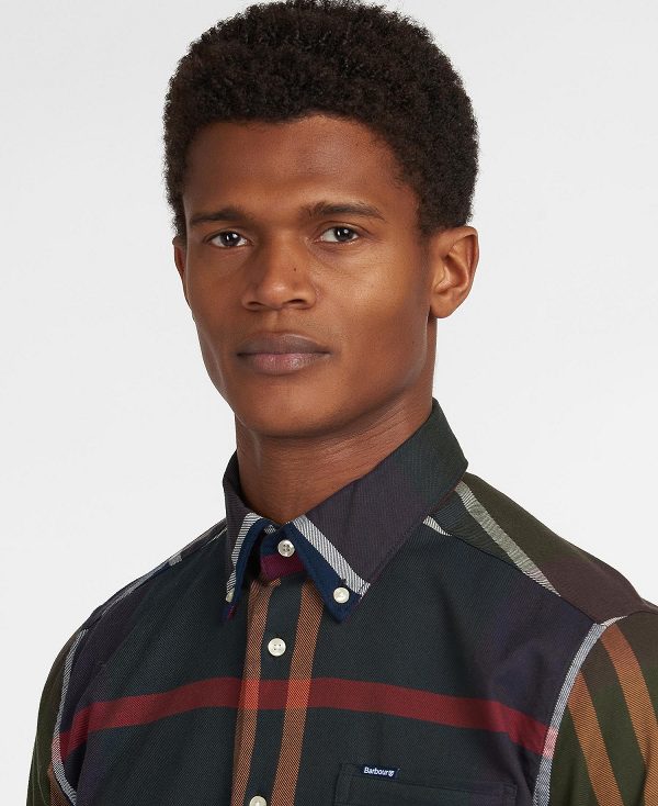 Barbour Dunoon Taillored Fit Shirt Πολύχρωμο | BABO87837