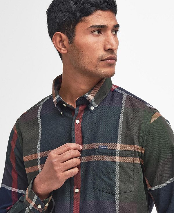 Barbour Dunoon Taillored Fit Shirt Πολύχρωμο | BABO87837