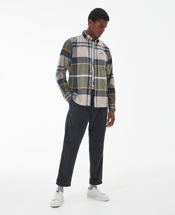 Barbour Dunoon Taillored Fit Shirt Πολύχρωμο | BABO87841