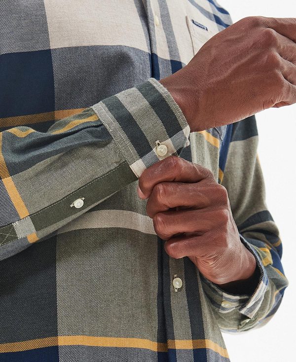 Barbour Dunoon Taillored Fit Shirt Πολύχρωμο | BABO87841