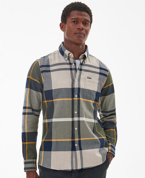 Barbour Dunoon Taillored Fit Shirt Πολύχρωμο | BABO87841