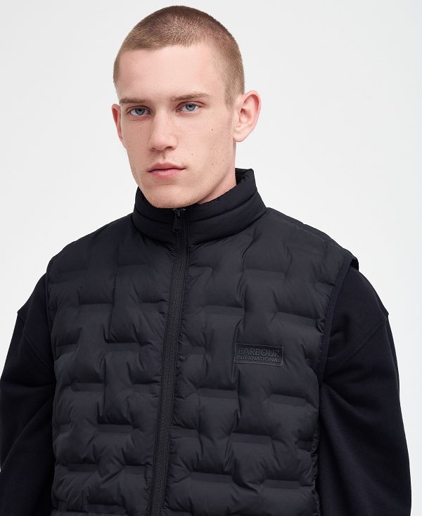 Barbour Edge Gilet μαυρα | BABO87542