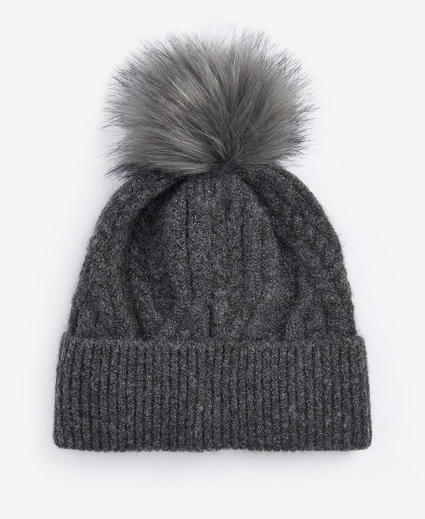 Barbour Elsdon Cable-knit Beanie Μπεζ | BABO90014