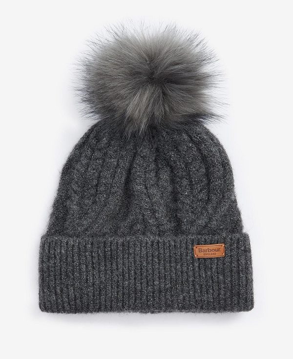 Barbour Elsdon Cable-knit Beanie Μπεζ | BABO90014