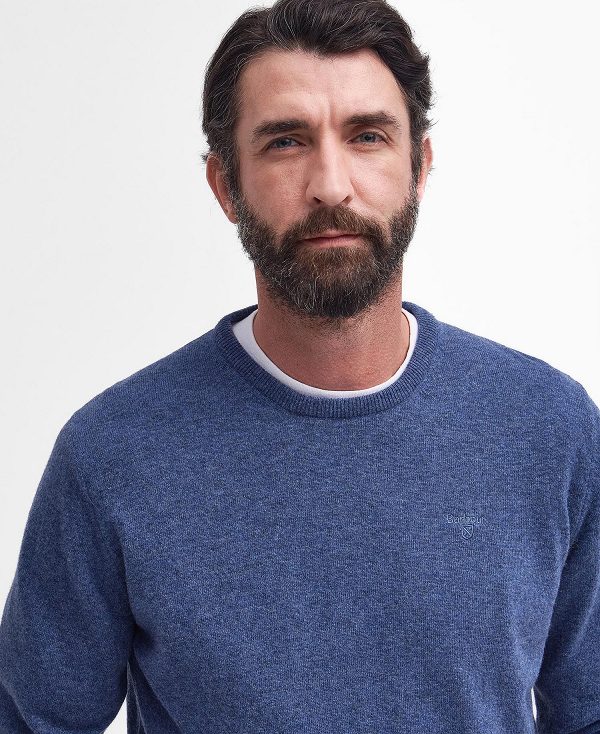 Barbour Essential Crew Neck Sweatshirt μαυρα | BABO88519