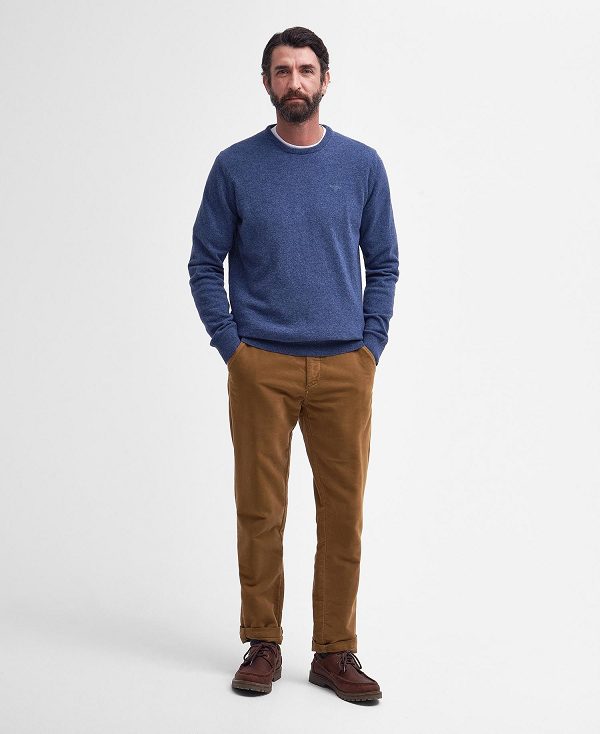 Barbour Essential Crew Neck Sweatshirt μαυρα | BABO88519
