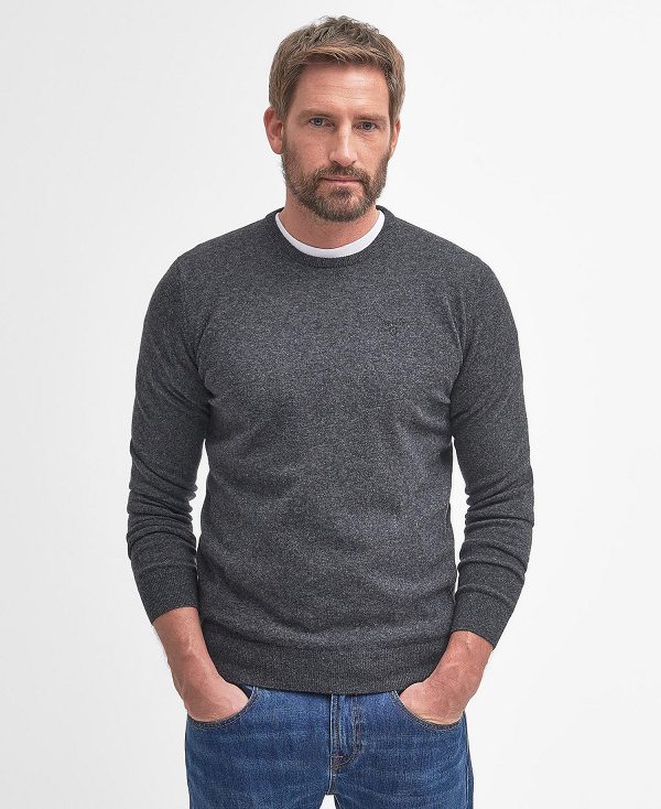 Barbour Essential Crew Neck Sweatshirt γκρι | BABO88535