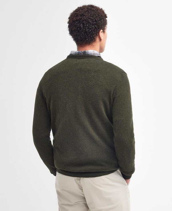 Barbour Essential Crew Neck Sweatshirt γκρι | BABO88546