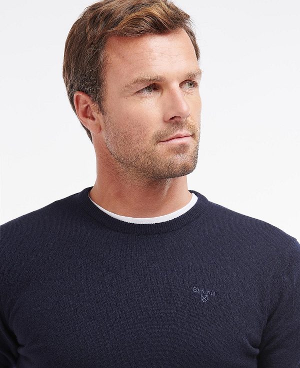 Barbour Essential Crew Neck Sweatshirt γκρι | BABO88563