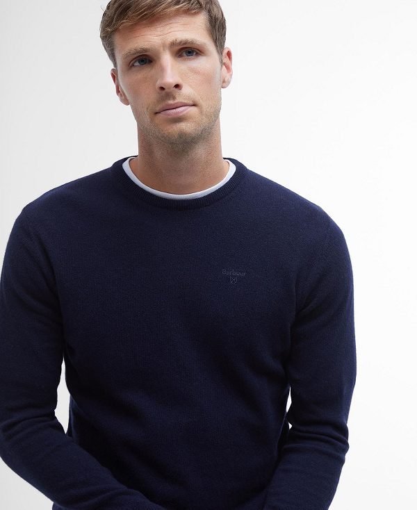 Barbour Essential Crew Neck Sweatshirt γκρι | BABO88563