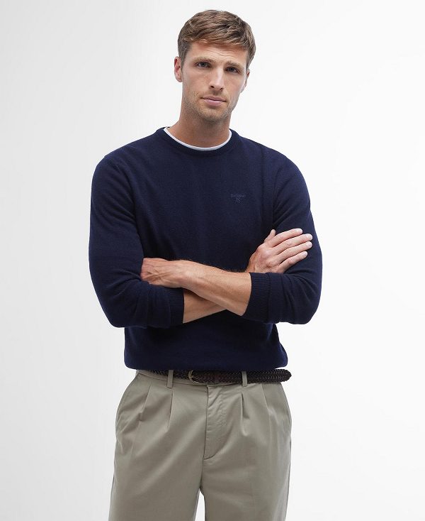 Barbour Essential Crew Neck Sweatshirt γκρι | BABO88563