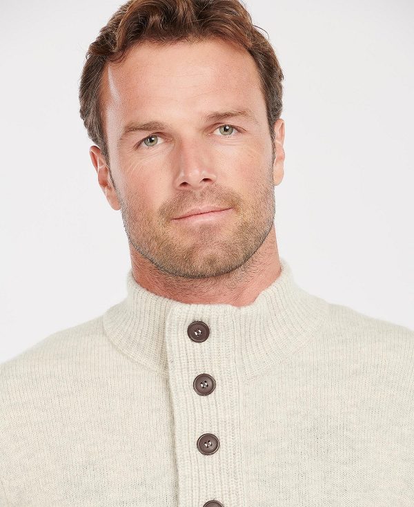Barbour Essential Elbow Patch Sweatshirt μπλε | BABO88506
