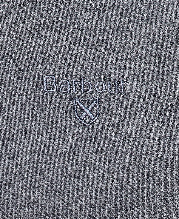 Barbour Essential Long-sleeve Polo Shirt γκρι | BABO88233