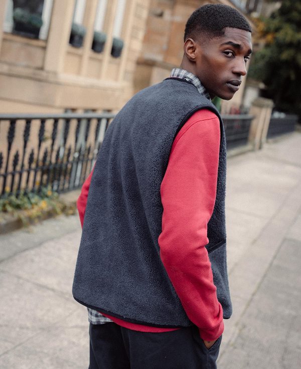 Barbour Essential Prep Logo Sweatshirt κοκκινα | BABO88658