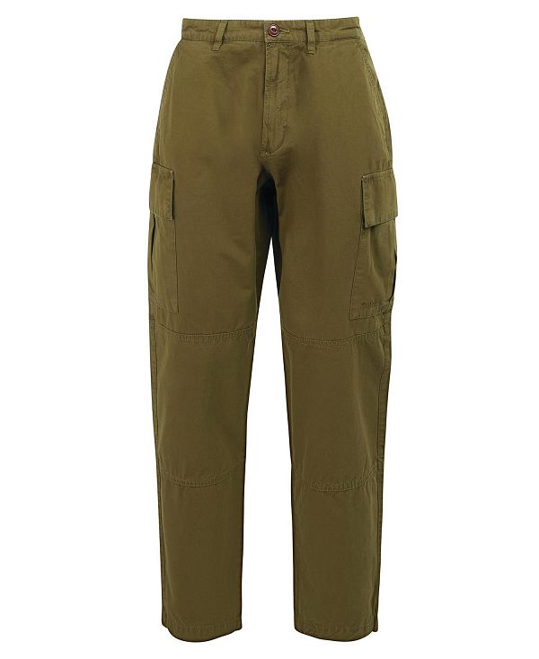 Barbour Essential Ripstop Cargo Trousers σκούρο πρασινο | BABO88738