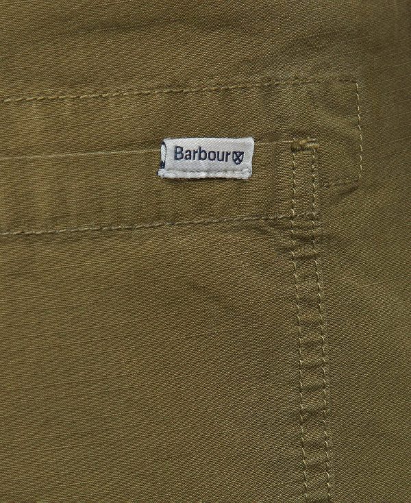 Barbour Essential Ripstop Cargo Trousers σκούρο πρασινο | BABO88738