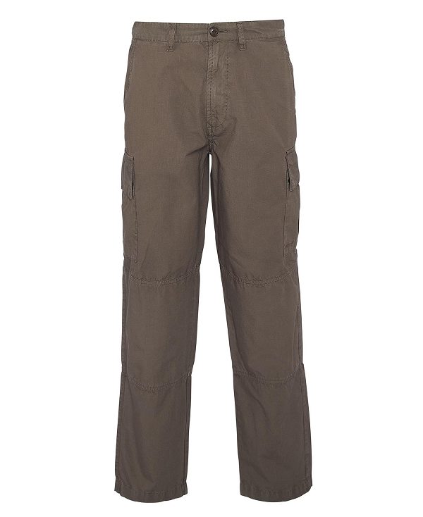 Barbour Essential Ripstop Cargo Trousers Χακί | BABO88766