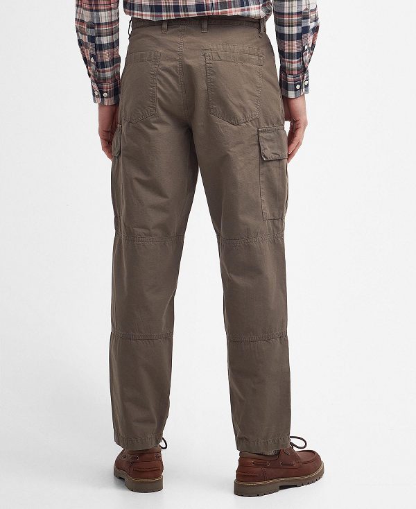 Barbour Essential Ripstop Cargo Trousers Χακί | BABO88766